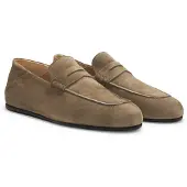 BOSS Mocassins Penny en cuir suédé BY BECKHAM
