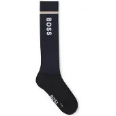 BOSS Chaussettes d’équitation avec détails de logo