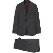 HUGO Costume deux pièces Slim en laine mélangée