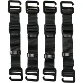 Macna 165-8033 Tie-down Hooks 4 Units Argenté