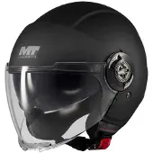 Mt Helmets Viale Sv S Pure Open Face Helmet Noir 2XS