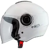 Nzi Civic Solid Noveau Open Face Helmet Blanc 2XL