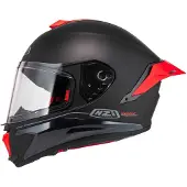 Nzi Wake Stream Booster Noveau Full Face Helmet Noir M