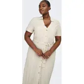 ONLY Robe-chemise 'CARSiesta' crème