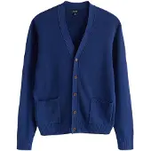 Next Vestes en maille bleu marine