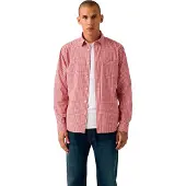 Levi's Sunset Long Sleeve Shirt Rose XL Homme