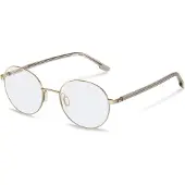 Rodenstock Lunettes de Vue R7181 49/19/145 Light gold, beige Metallo MAN R7181