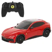 Rastar Ferrari Purosangue With Steering 1:24 Rc Car Rouge