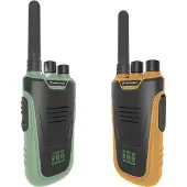 KIDYWOLF Talkie-walkie - 2 pces - Kidytalk - Vert/Orange - - UneTaille - Peluche