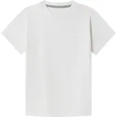 Hackett Texture Short Sleeve T-shirt Blanc 7 Years Garçon