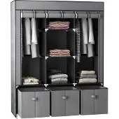 HOMCOM armoire en tissu avec porte 850-210V00