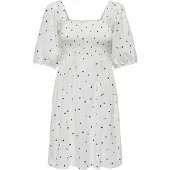 ONLY Robe noir / blanc