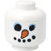 LEGO Petite boîte de rangement Tête de bonhomme de neige