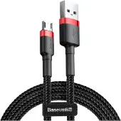 Baseus Cafule 1.5A 2M Usb to Micro Usb Cable (Red/Black)