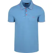 New zealand auckland NZA Polo Henley Piqué Bleu Sailing