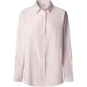 Pepe Jeans pour femme. PL3051395 Chemise Bernany rose clair (M), Casuel, Coton, Manche longue