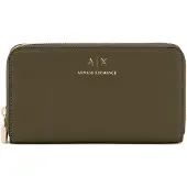 Armani Exchange pour femme. XW000359AF12040U7043 Portefeuille Effet vert (OSFA), Casuel, Polyester