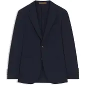 BOSS Veste de costume Slim en laine vierge et soie