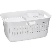 Brabantia Wäschekorb Collect IT 40 l, Weiss (40 l)