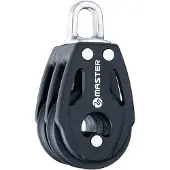 Tersma Double Pulley 40 Mm Argenté