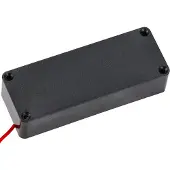 Fazley 10595 micro chevalet soapbar pour basse, noir