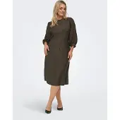 ONLY Carmakoma Robe 'CARFannil' chocolat