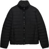 Superdry Fuji Midweight Padded Jacket Noir XL Homme