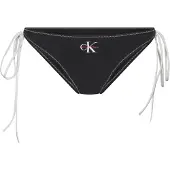 Calvin Klein Underwear Bas de bikini 'CK Monogram' noir / blanc