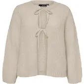 Vero moda Cardigan 'VMCVision' beige