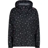 CMP Veste pour femme, capuche fixe, couleur anthracite-orchidée (référence 76UR), taille 42