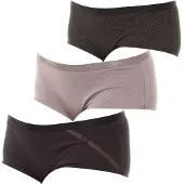 Dim D4c20 Panties 3 Units Noir 40-42 Femme