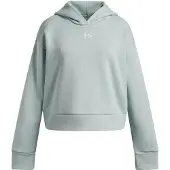Under Armour Rival Fleece Hoodie Vert 14-16 Years Fille