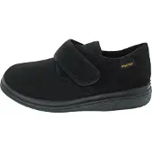 Fischer Chaussures de marque Fischer, chaussures orthopédiques pour femmes, chaussons, couleur noire, pour le quotidien