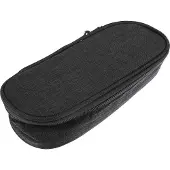 Kangaro 78-K-56301 trousse de toilette noire, 22,0 x 9,0 cm