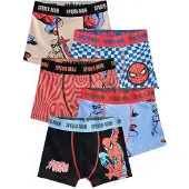 Next Sous-vêtements 'Spiderman' beige / bleu clair / rouge / noir