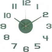 Karlsson Horloge murale design avec chiffres collés KA6001GR