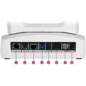 AVer Webcam Tr211b Full HD Argent Argent Taille unique