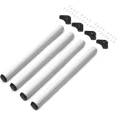 Emuca Table Legs 830x60 Mm 4 Units Argenté