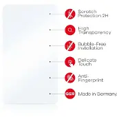 Upscreen Schutzfolie Displayschutz Displayschutzfolie Folie Klar Transparent