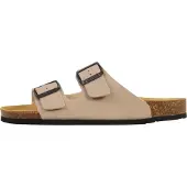 Plakton Mules en cuir Barna