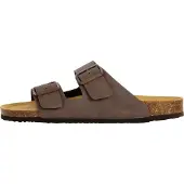 Plakton Mules en cuir Barna