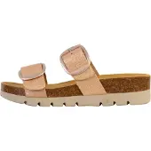 Plakton Mules Compensée en cuir Combarro