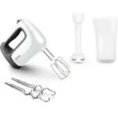 Tefal Prep'Mix Mixeur à main - blanc HT461138