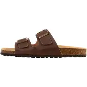 The Divine Factory Mule 'Noga Mistral Edge Leder-Pantoletten' marron