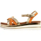 The Divine Factory Sandales or / orange