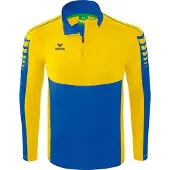 Erima Six Wings Training Half Zip Sweatshirt Jaune 2XL Homme
