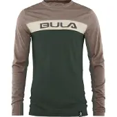Bula T-shirt manches longues en laine mérino Retro