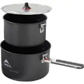 MSR - Casseroles de camping/bivouac - Ceramic 2Pot Set en Aluminium - Noir