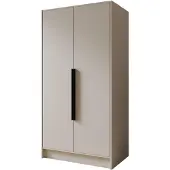 MargaretHadas24 Armoire Goya I 100 cm (cachemire, poignées noires)