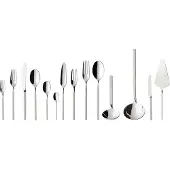 Villeroy & Boch NewWave Couverts de table 113pcs Déjeuner, Couverts, Argent